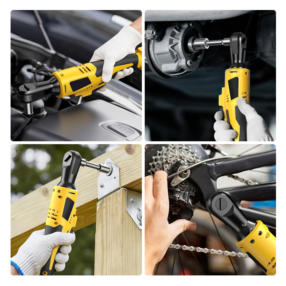 3/8" Brushless Cordless Ratchet Wrench for 20V Max, 75 Ft-Lbs