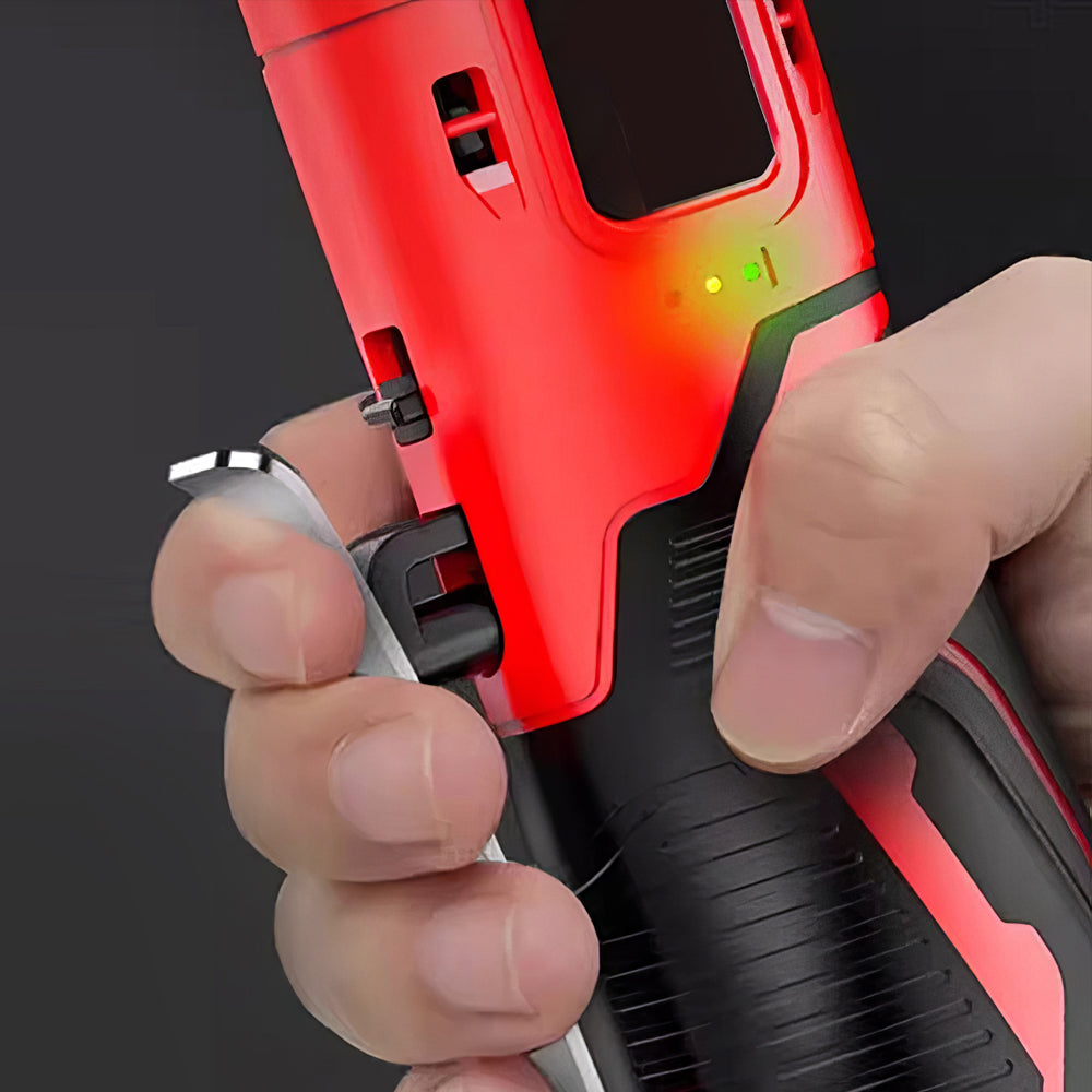 12V 3/8" Cordless Electric Ratchet Wrench Set, 45 Ft-Lbs with 2 Batteries