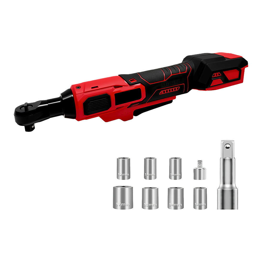 3/8" Cordless Ratchet Wrench for 20V Max, 45 Ft-Lbs, LED Light