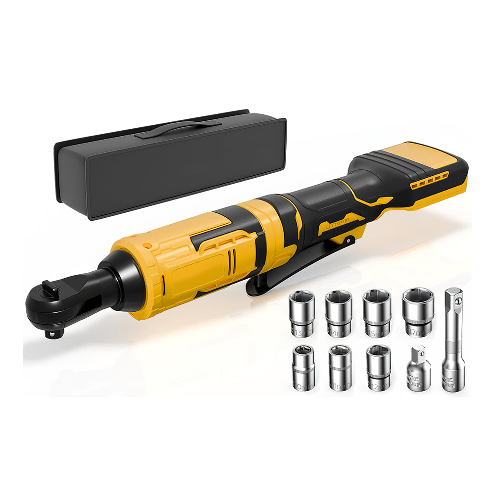 3/8" Cordless Ratchet Wrench for 20V Max, 88Ft-Lbs, LED Light