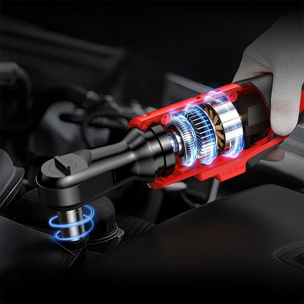 3/8" Brushless Cordless Ratchet Wrench for 20V Max, 75 Ft-Lbs